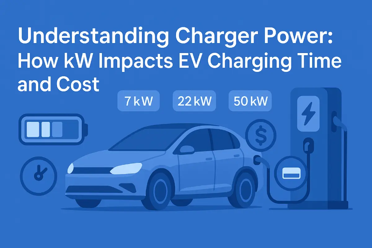 Understanding Charger Power: How kW Impacts EV Charging Time and Cost