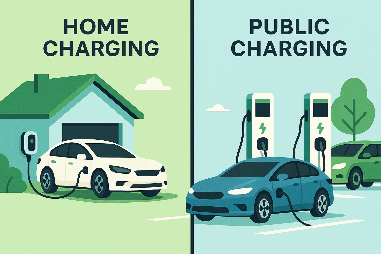 Home vs Public EV Chargers: What Types Should You Know?